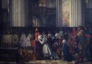 Henri Leys The Trental Mass for Berthal de Haze Germany oil painting artist